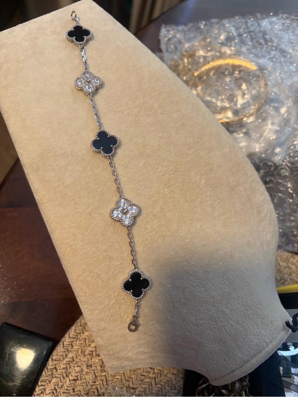 Pretty Silver-Tone Bracelet - Picture 3 of 3